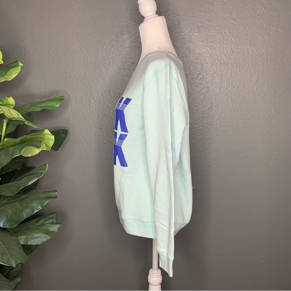 PINK VS Seafoam Green Sweatshirt - Picture 4 of 10